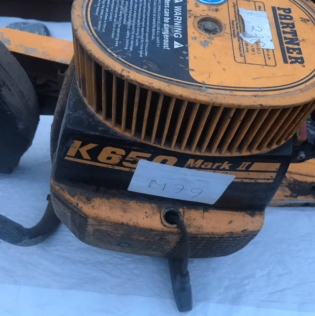 Sold - Partner Disc Cutter - K650 (Mark 11) - M79 