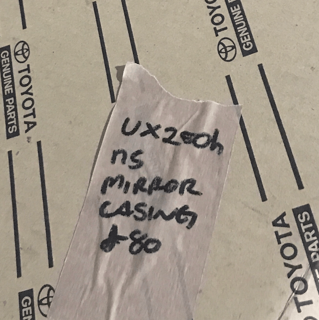 Ux250h NS Mirror Casing - CHECK CODE Not sure - LE19