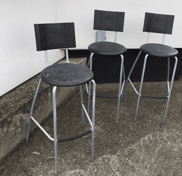 3 Tall Chairs - CT08