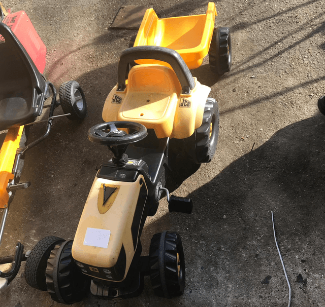 Sold - JCB Kids (sit in) truck - M02