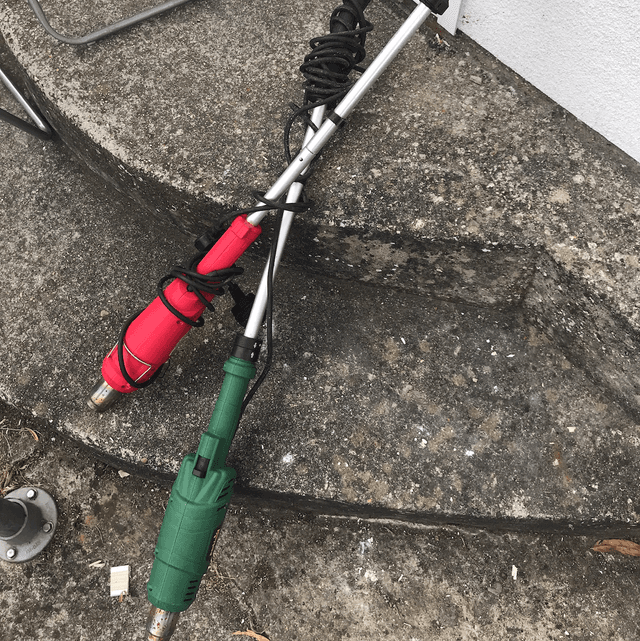 Weed burners x 2 - CA49